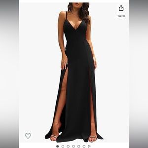 Black formal dress! Simple is beautiful!